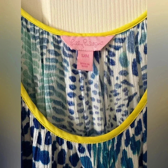 Lilly Pulitzer Kendra maxi dress in brilliant blue size Medium - Picture 3 of 4